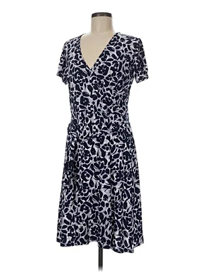 Pre-owned Leota Casual Dress In Blue
