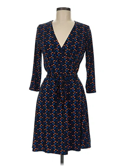 Pre-owned Leota Casual Dress In Blue