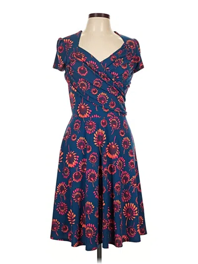 Leota Casual Dress In Blue