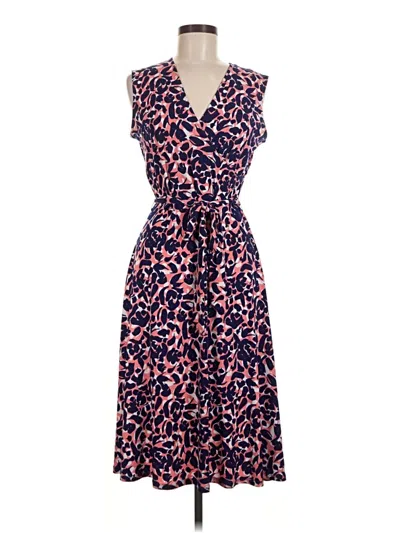 Pre-owned Leota Casual Dress In Blue