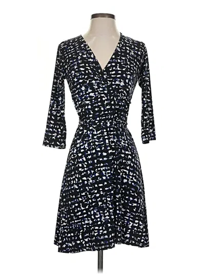 Pre-owned Leota Casual Dress In Blue