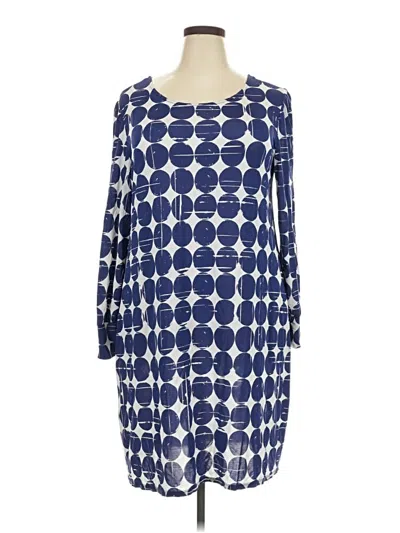 Pre-owned Leota Casual Dress In Blue