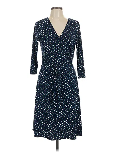 Pre-owned Leota Casual Dress In Blue