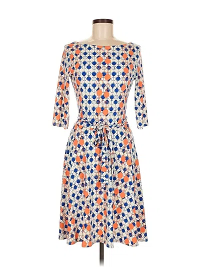 Pre-owned Leota Casual Dress In Orange