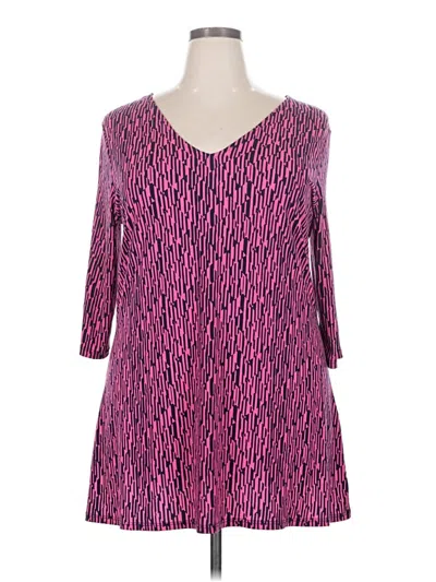 Pre-owned Leota Casual Dress In Pink