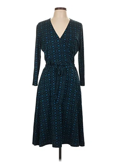 Pre-owned Leota Casual Dress In Teal