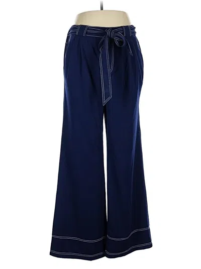 Pre-owned Leota Casual Pants In Blue