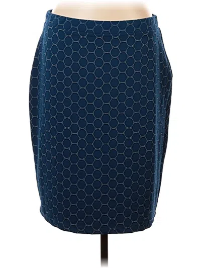 Pre-owned Leota Casual Skirt In Blue