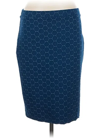 Pre-owned Leota Casual Skirt In Blue