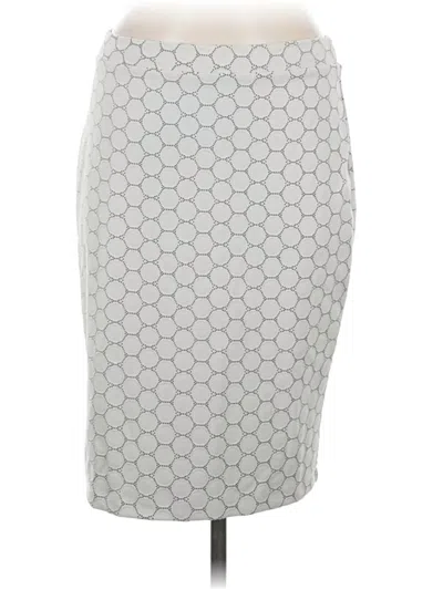 Pre-owned Leota Casual Skirt In Gray