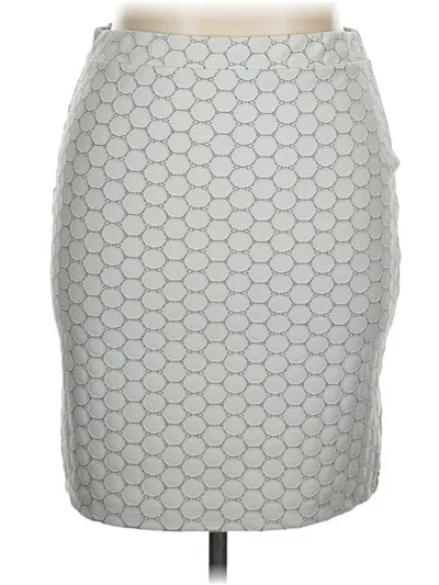 Pre-owned Leota Casual Skirt In Gray