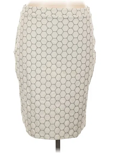 Pre-owned Leota Casual Skirt In Gray