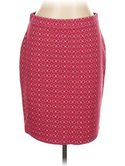 Pre-owned Leota Casual Skirt In Red