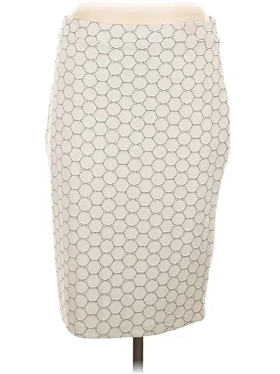 Pre-owned Leota Casual Skirt In White