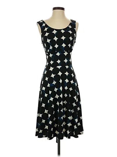 Pre-owned Leota Cocktail Dress In Black
