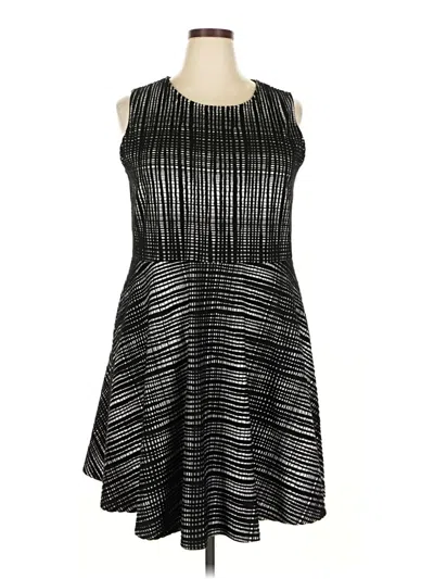 Pre-owned Leota Cocktail Dress In Black