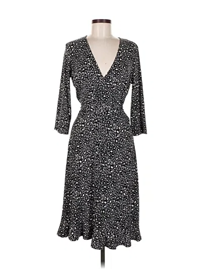 Pre-owned Leota Cocktail Dress In Black