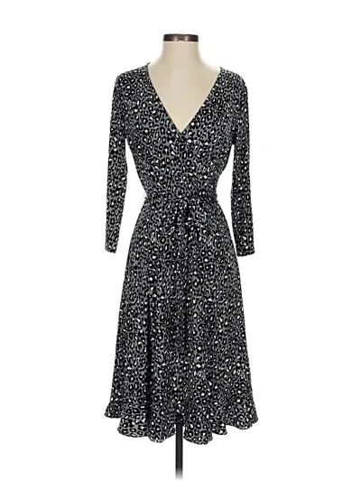 Pre-owned Leota Cocktail Dress In Black