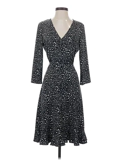 Pre-owned Leota Cocktail Dress In Black