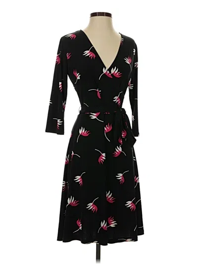 Pre-owned Leota Cocktail Dress In Black