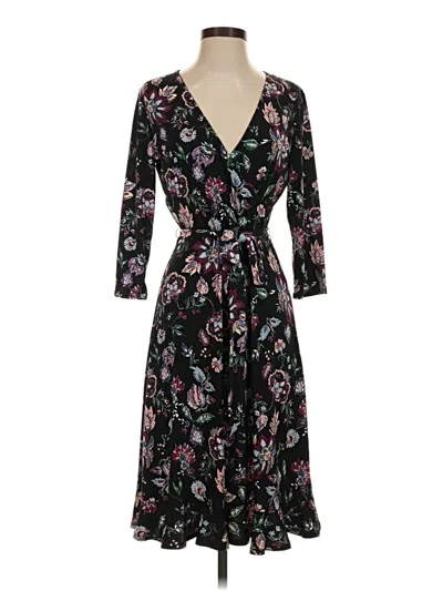 Pre-owned Leota Cocktail Dress In Black