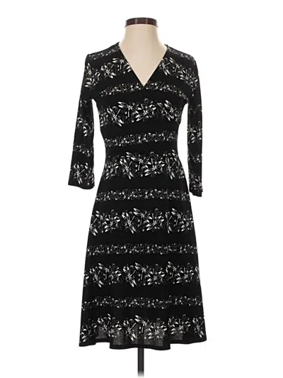 Pre-owned Leota Cocktail Dress In Black