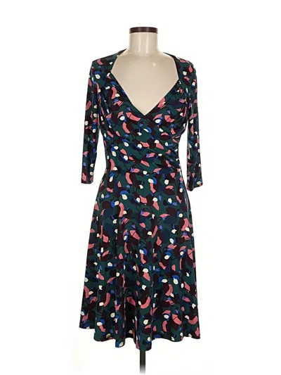 Pre-owned Leota Cocktail Dress In Blue