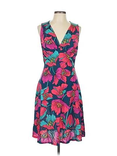 Pre-owned Leota Cocktail Dress In Blue