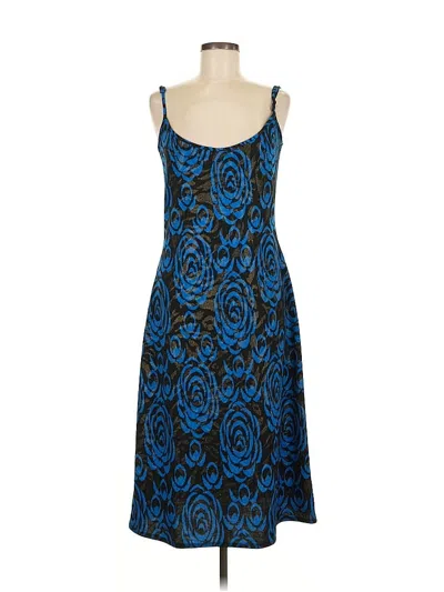 Pre-owned Leota Cocktail Dress In Blue