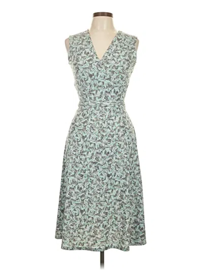 Pre-owned Leota Cocktail Dress In Blue