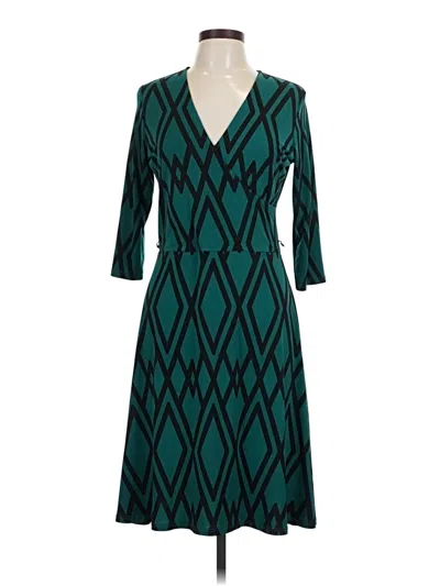 Pre-owned Leota Cocktail Dress In Blue