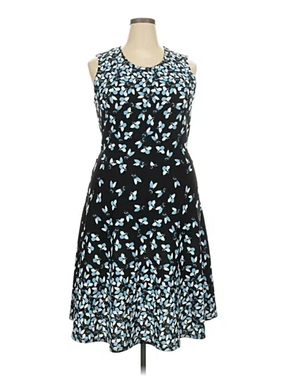 Pre-owned Leota Cocktail Dress In Blue