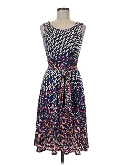 Pre-owned Leota Cocktail Dress In Blue