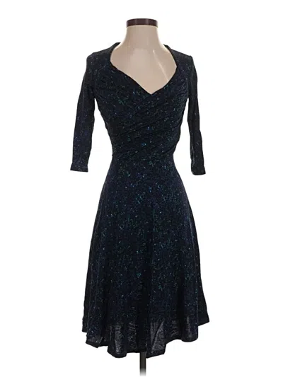 Pre-owned Leota Cocktail Dress In Blue