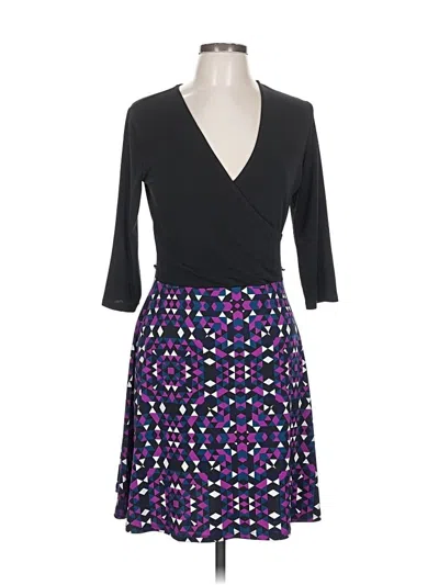 Pre-owned Leota Cocktail Dress In Purple