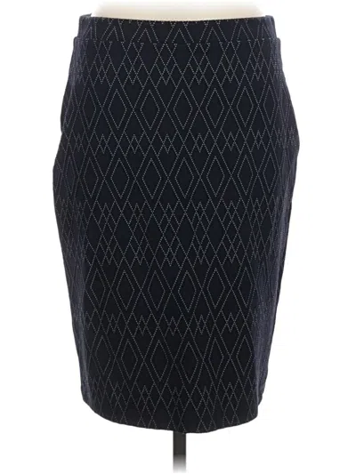 Pre-owned Leota Formal Skirt In Black