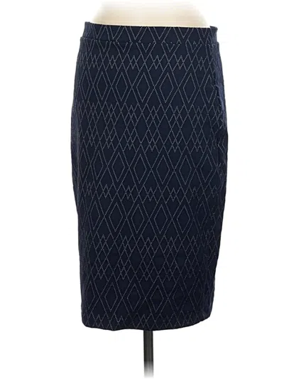 Pre-owned Leota Formal Skirt In Blue