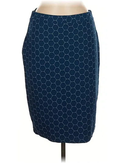 Pre-owned Leota Formal Skirt In Blue