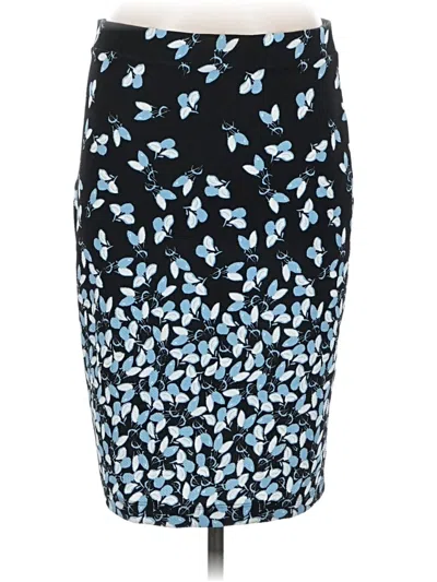 Pre-owned Leota Formal Skirt In Blue