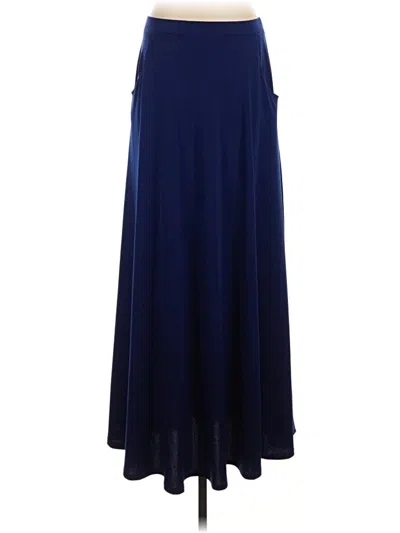 Pre-owned Leota Formal Skirt In Blue