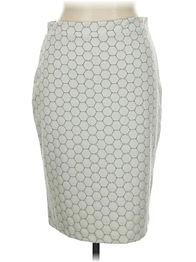 Pre-owned Leota Formal Skirt In Gray