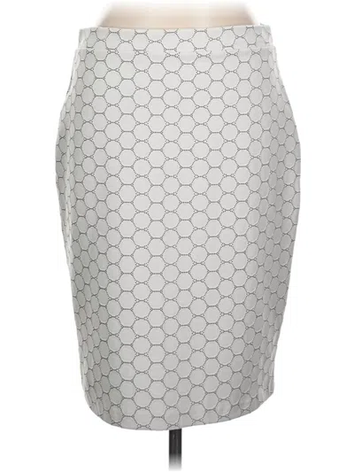 Pre-owned Leota Formal Skirt In Gray