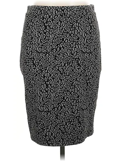 Pre-owned Leota Formal Skirt In Gray