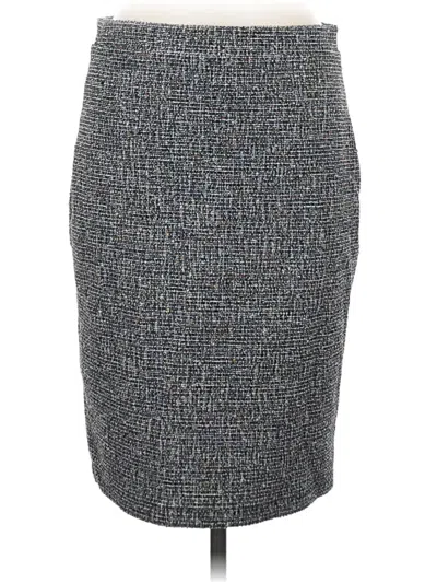 Pre-owned Leota Formal Skirt In Gray