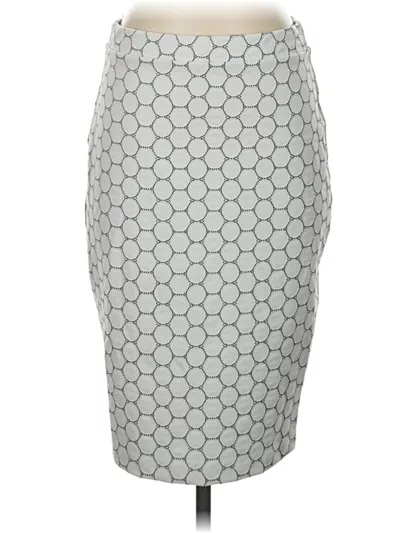 Pre-owned Leota Formal Skirt In Gray