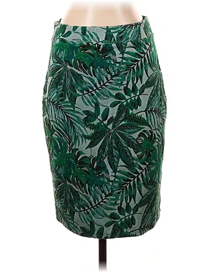 Pre-owned Leota Formal Skirt In Green