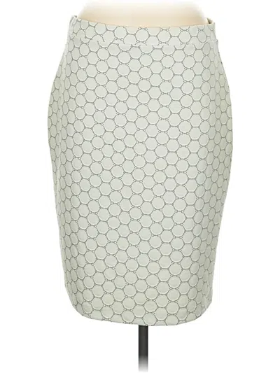 Pre-owned Leota Formal Skirt In Ivory