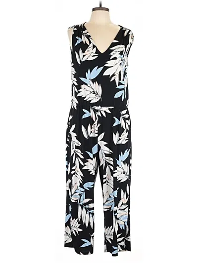 Pre-owned Leota Jumpsuit In Black