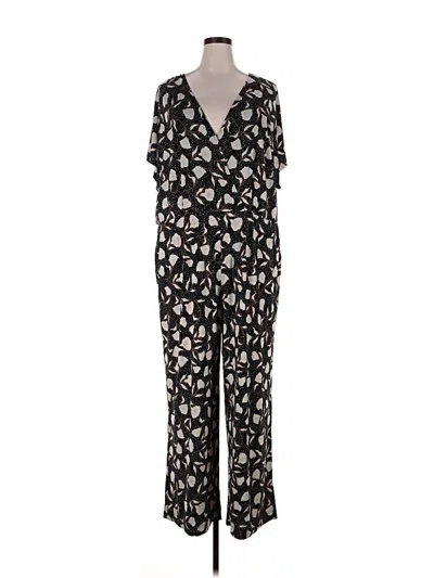 Pre-owned Leota Jumpsuit In Black