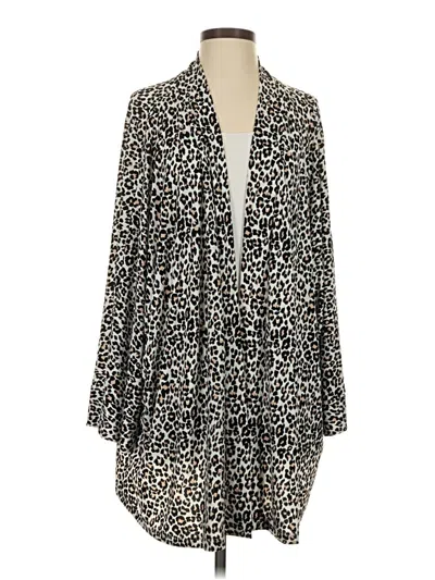 Pre-owned Leota Kimono In Black
